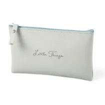 MFP Pi�rnik saszetka Little things szara ziele� 21x8cm