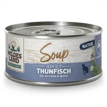 Wildes Land CAT Thunfisch Soup - tuczyk z cukini i szpinakiem - zupa dla kota 80 g