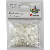 Titanum Koraliki pere�ki plastikowe motyle 14x11mm