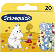 Salvequick Plastry opatrunkowe dla dzieci Kids Muminki 20 szt.