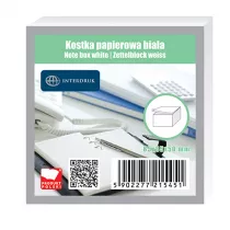 Interdruk Kostka papierowa 85 x 85 x 50 mm biaa