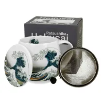 Duo Sp. z o.o. Kubek z zaparzaczem Hokusai The Great Wave 430 ml