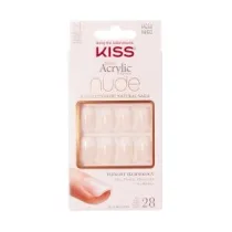 Kiss Sztuczne paznokcie Salon Acrylic French Nude - Cashmere (M) 28 szt.