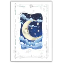 DaVinci Karnet 12x18cm + koperta Ksi�yc