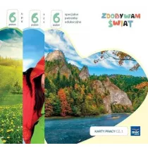 Zdobywam �wiat. Karty pracy. Cz�� 1-3. Poziom 6