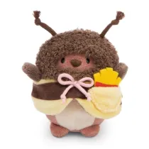 NICI 61142 Maskotka Mi Nomo 8cm z frytkami i kostiumem pszczki w pudeku prezentowym MyMochi