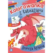 Kolorowanka z tatua�ami. Smocza kraina