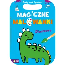 Magiczne malowanki. Dinozaury
