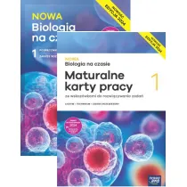Pakiet NOWA Biologia na czasie 1. Podrcznik i maturalne karty pracy dla liceum oglnoksztaccego i technikum. Zakres rozszerzony. Edycja 2024