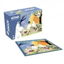 Puzzle podogowe dla najmodszych Muminki 36el