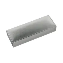 Titanum Etui z flokowan� wy�ci�k� srebrne