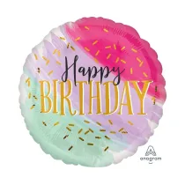 Anagram Balon foliowy Happy Birthday