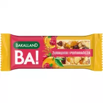 Bakalland Ba! Baton zboowy urawina i pomaracza 40 g