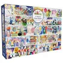 Puzzle 1000 Rok w Wielkiej Brytanii 113711 Gibsons