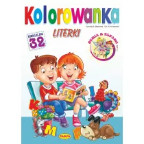 Literki. Kolorowanka