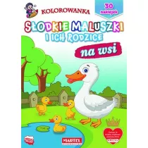 Sodkie maluszki i ich rodzice. Na wsi