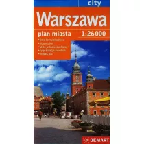Warszawa plan miasta 1:26 000