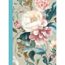 Fresh Notatnik ozdobny Flora 105x148 mm, kratka 48 kartek