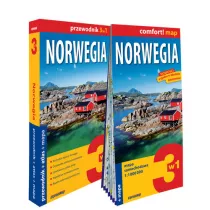 Norwegia 3w1: przewodnik + atlas + mapa