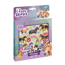 Grafix Naklejki I love horses