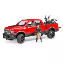 Dodge RAM 2500 Power Wagon z Ducati Desert Sled i figurk�