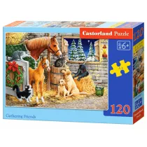 Puzzle 120 el. Zebranie przyjaci Castorland