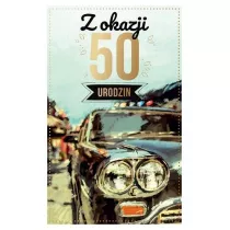AbCard Kartka okolicznociowa Urodziny 50 P06