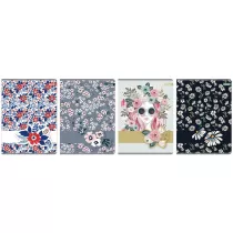 Beniamin Zeszyt A5 Flower kratka 80 kartek 5 szt.