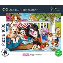 Puzzle 1000 el. Doggy Friendship Trefl