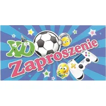 Zaproszenie Urodziny dziecice (10szt)