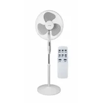 Volteno Wentylator podogowy biay + pilot 40cm podstawa koo