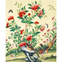 Museums & Galleries Karnet Study of flowers and bird z kopert�