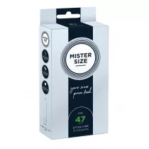 Mister Size Condoms prezerwatywy dopasowane do rozmiaru 47mm 10 szt.