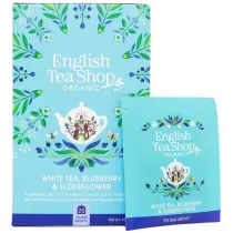 English Tea Shop Organic Herbata bia�a z dzikim bzem i bor�wk� 20 x 2 g Bio