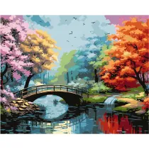 Koh-I-Noor Malowanie po numerach - Most 40x50cm