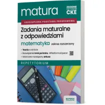 Matura 2026. Matematyka. Zadania maturalne z odpowiedziami. Repetytorium. Zakres rozszerzony