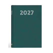 Terminarz 2027 A5 standard zielony