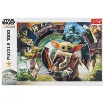 Puzzle 1000 Star Wars Podr Grogu TREFL