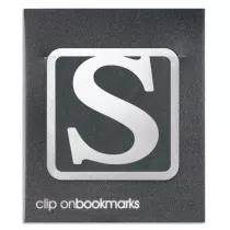 If Metalowa zakadka - Litera S Clip-on