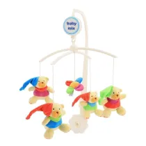 Karuzelka nad eczko Misie w szlafmycach Baby Mix