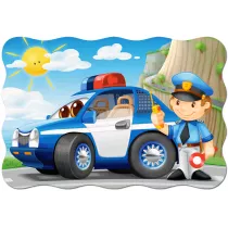 Puzzle 20 el. Policja Castorland