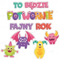 LearnHow Du�e dekoracje szkolne - Potwornie fajny rok XL