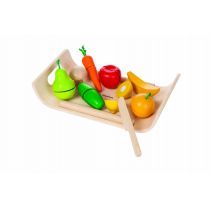 Plan Toys Warzywa i owoce na tacy