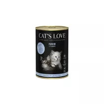 Cats Love Junior Kalb - cielcina z olejem z ososia 400 g