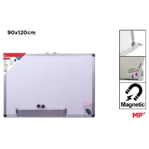 Tablica magnetyczna bia�a z magnesami 90x120cm Mp Main Paper