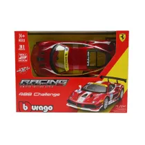 Bburago Model 1:24 Ferrari Racing 488 Challenge czerwony