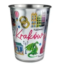 Pan Dragon Metalowy kubek Krak�w 250ml ILP-KUB-M-KRA-01