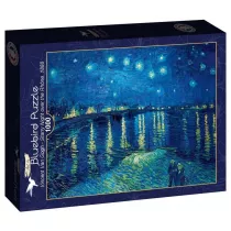 Puzzle 1000 el. Gwia�dzista noc nad Ronem, Van Gogh Bluebird Puzzle