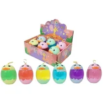 Slime jednokolorowy prze�roczysty jajku MIX Merkpol