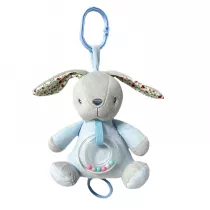 Pozytywka kr�liczek niebieski 18cm Tulilo
